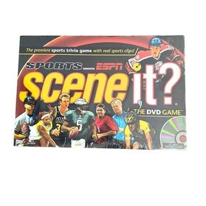 BRAND NEW - SEALED Sports Powered by ESPN Scene It? The DVD Game